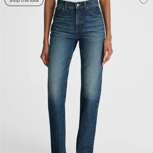Madewell Blue Straight Leg Jeans
